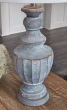Load image into Gallery viewer, Cylerick - Terracotta Table Lamp - Antique Blue