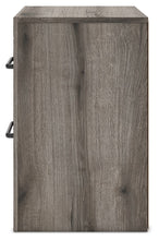 Load image into Gallery viewer, Graystorm - Two Drawer Night Stand - Brown Gray
