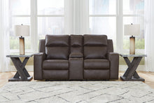 Load image into Gallery viewer, Lavenhorne - Dbl Rec Loveseat W/Console - Granite