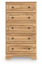 Load image into Gallery viewer, Aleaport - Five Drawer Chest - Warm Brown