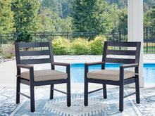 Load image into Gallery viewer, East Beach - Arm Chair With Cushion (Set of 2) - Blue