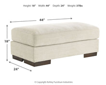 Load image into Gallery viewer, Maggie - Ottoman - Birch