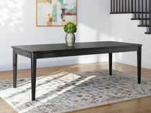 Load image into Gallery viewer, Portdown - Rectangular Dining Room Extension Table - Black