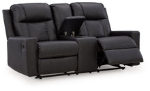 Load image into Gallery viewer, Mackmenville - Double Reclining Loveseat With Console