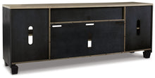Load image into Gallery viewer, Foyland - XL TV Stand w/Fireplace Option - Black / Brown