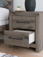 Load image into Gallery viewer, Graystorm - Two Drawer Night Stand - Brown Gray