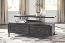 Load image into Gallery viewer, Todoe - Lift Top Cocktail Table - Dark Gray