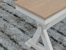 Load image into Gallery viewer, Purlaney - Large Dining Room Bench - Antique White / Natural