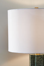 Load image into Gallery viewer, Keegan - Marble Table Lamp - Green