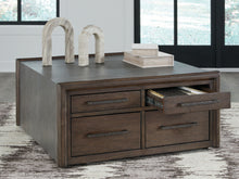Load image into Gallery viewer, Kallenny - Square Cocktail Table - Brown / Gray