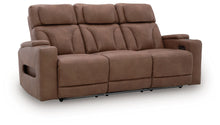 Load image into Gallery viewer, Clean-Slate - Power Reclining Sofa / Adj Headrest - Caramel
