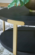 Load image into Gallery viewer, Shylore - Occasional Table Set (Set of 3) - Black / Brass Finish