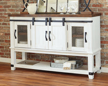 Load image into Gallery viewer, Valebeck - Dining Room Server - White / Brown