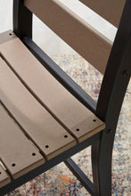 Load image into Gallery viewer, Shoreline Beach - Outdoor Counter Table And 2 Barstools (Set of 3) - Black / Beige