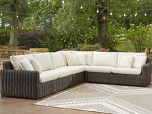 Load image into Gallery viewer, Kimora - 4-Piece Outdoor Sectional - Beige / Dark Brown