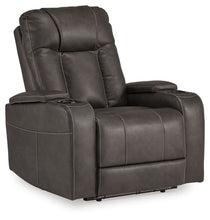 Load image into Gallery viewer, Feazada - Power Recliner With Adj Headrest - Shadow