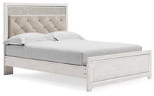 Load image into Gallery viewer, Altyra - Queen Panel Bed With Roll Slats - White