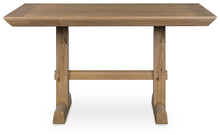 Load image into Gallery viewer, Ridgester - Rectangular Dining Room Counter Table - Light Brown