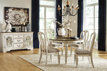 Load image into Gallery viewer, Realyn - Oval Dining Room Extension Table - Chipped White