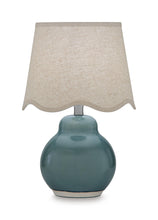 Load image into Gallery viewer, Byronburg - Ceramic Table Lamp - Blue / Beige
