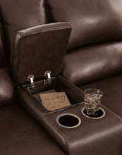Load image into Gallery viewer, Alessandro - PWR REC Loveseat/Con/Adj HDRST - Walnut