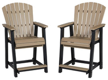Load image into Gallery viewer, Fairen Trail - Barstool (Set of 2) - Black / Driftwood