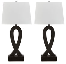 Load image into Gallery viewer, Markellton - Poly Table Lamp (Set of 2) - Black