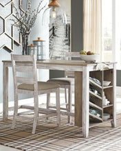 Load image into Gallery viewer, Skempton - Rectangular Counter Table With Storage - White