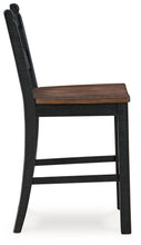 Load image into Gallery viewer, Valebeck - Barstool (Set of 2) - Black / Brown