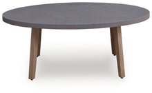 Load image into Gallery viewer, Harmony Headlands - Oval Cocktail Table - Natural / Gray