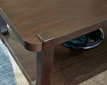 Load image into Gallery viewer, Breckington - Rectangle Cocktail Table - Dark Brown