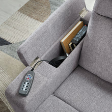 Load image into Gallery viewer, Pineland - Glider Power Recliner With Audio System - Pewter