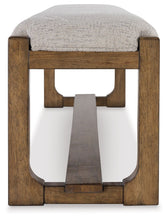 Load image into Gallery viewer, Cabalynn - Large Uph Dining Room Bench - Oatmeal / Light Brown