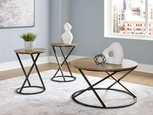 Load image into Gallery viewer, Cassbryn - Occasional Table Set (Set of 3) - Brown / Black