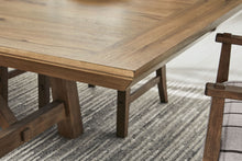 Load image into Gallery viewer, Ridgester - Rectangular Dining Room Extension Table - Light Brown