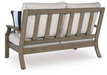Load image into Gallery viewer, Rainier Ranch - Loveseat With Cushion - Brown / Beige