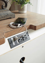 Load image into Gallery viewer, Realyn - Three Drawer Night Stand - White / Brown / Beige