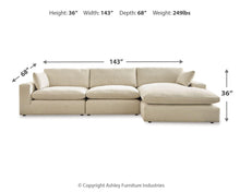 Load image into Gallery viewer, Elyza - 3 Piece Sectional