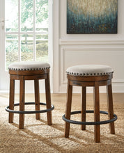 Load image into Gallery viewer, Valebeck - Upholstered Swivel Stool