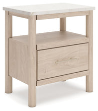 Load image into Gallery viewer, Cadmori - One Drawer Night Stand - Two-Tone