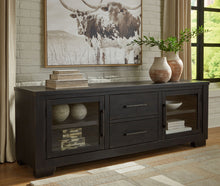 Load image into Gallery viewer, Galliden - Extra Large TV Stand - Black