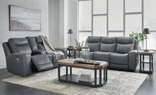 Load image into Gallery viewer, Mindanao - 2 Pc. - Power Reclining Sofa, Power Reclining Loveseat with Console - Steel