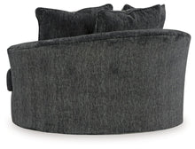 Load image into Gallery viewer, Biddeford - Oversized Swivel Accent Chair - Shadow