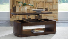 Load image into Gallery viewer, Korestone - Lift Top Cocktail Table - Dark Brown