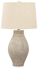 Load image into Gallery viewer, Layal - Paper Table Lamp - Beige