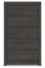 Load image into Gallery viewer, Fraluna - Five Drawer Chest - Charcoal