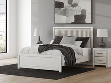 Load image into Gallery viewer, Zuraleus - Upholstered Panel Platform Bed With Roll Slats