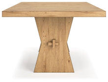 Load image into Gallery viewer, Galliden - Rectangular Dining Room Table - Light Brown