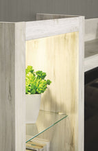 Load image into Gallery viewer, Bellaby - Entertainment Center - TV Stand With Faux Firebrick Fireplace Insert - Whitewash