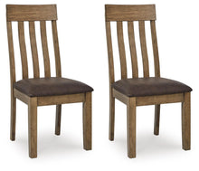 Load image into Gallery viewer, Urbinforte - Dining Upholstered Side Chair (Set of 2) - Light Brown